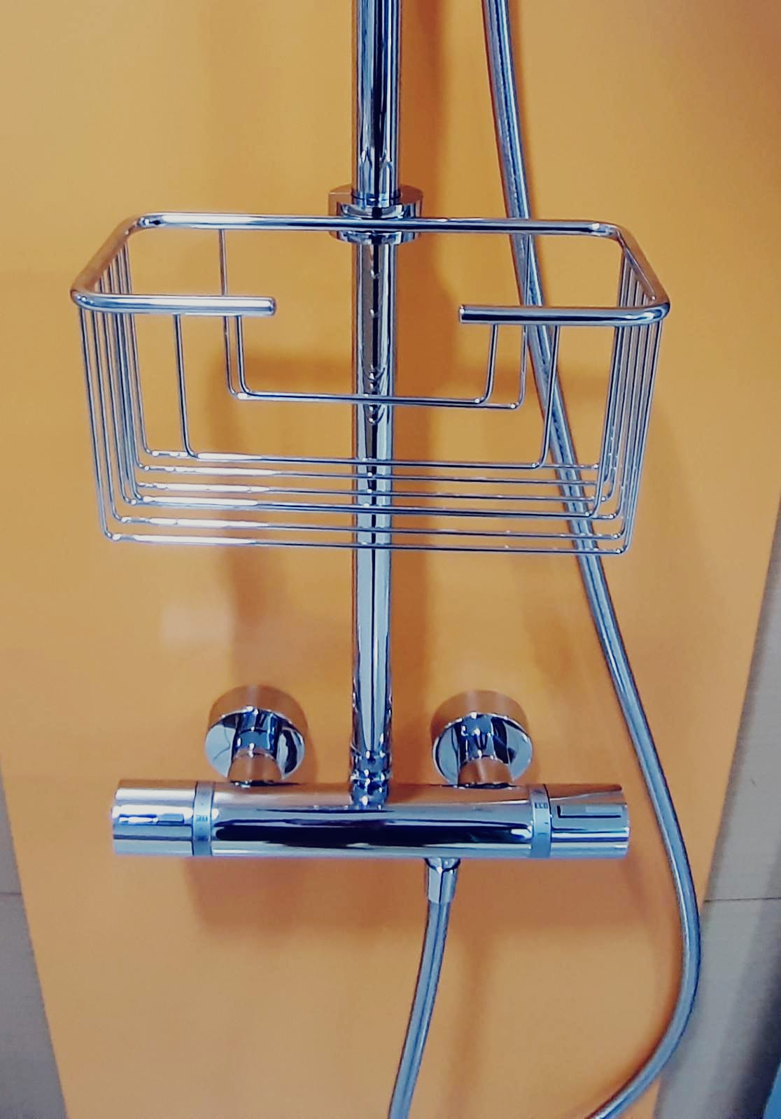 Nueva cesta para colgar en columna ducha ya instalada – Limac